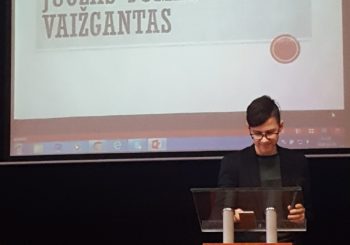 Mokinių konferencija, skirta Juozo-Tumo Vaižganto 150-osioms gimimo metinėms