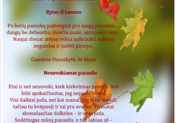 Apie judėjimą – miniatiūros žodžiu
