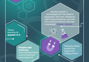 Mokslo populiarinimo konkursas – mokslo sriuba